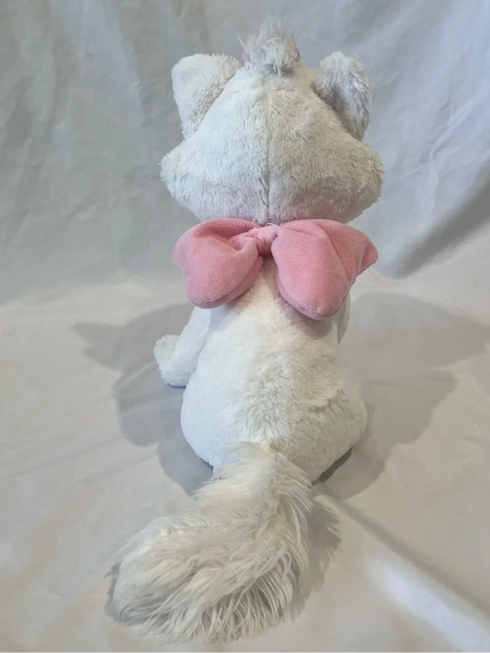 Disney Marie Aristocats Plush Cat Pink Bow Disney Collection